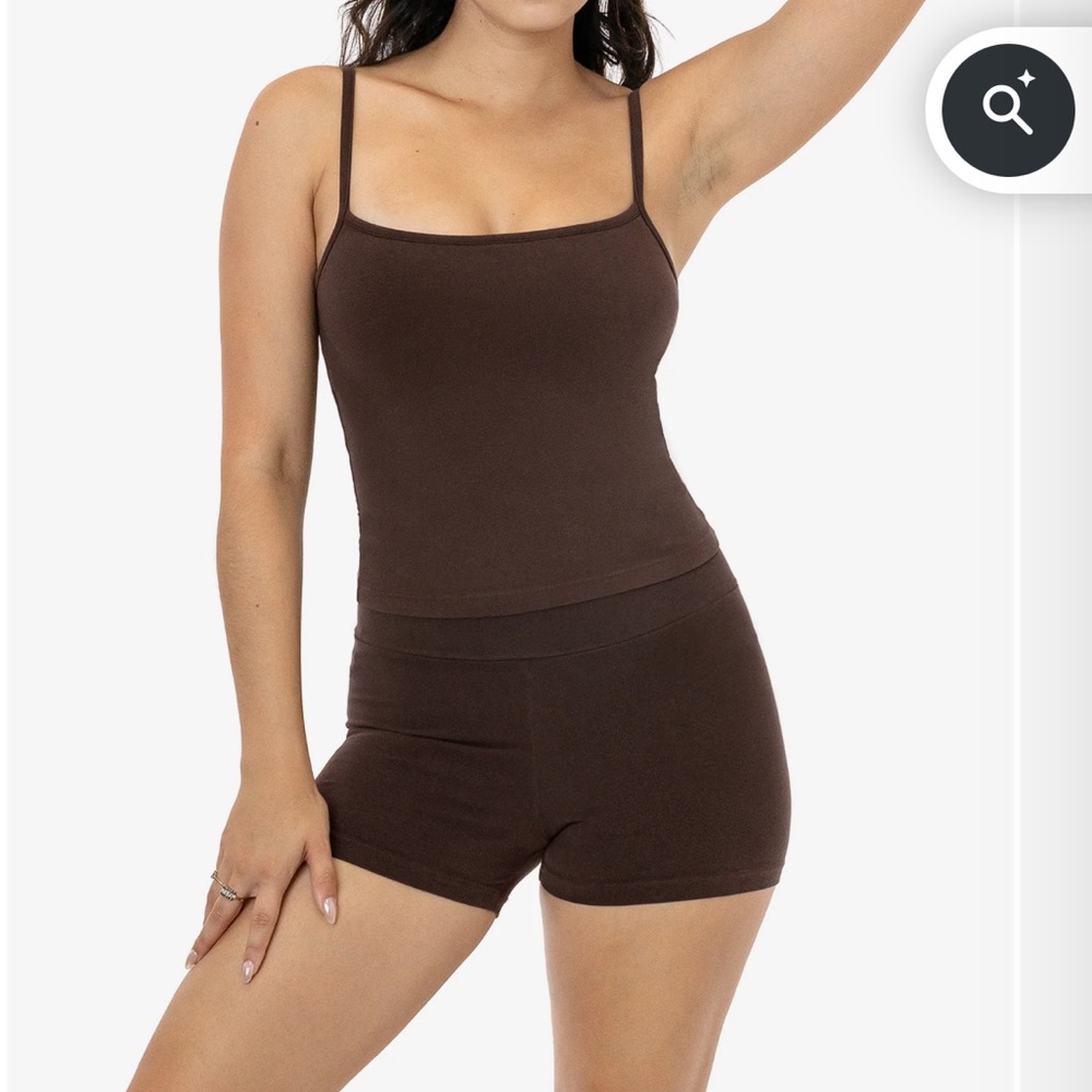 LA Apparel Brown Tank Top